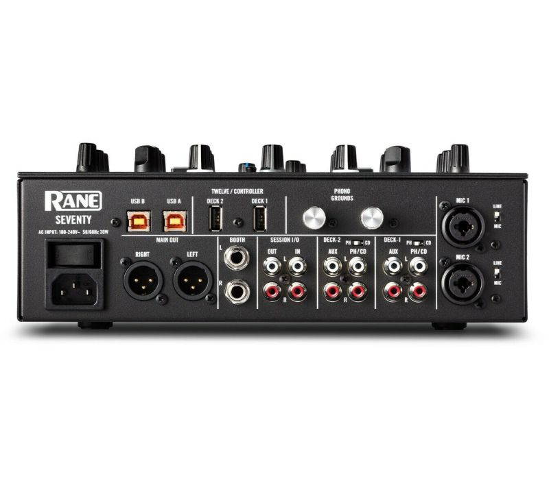 Rane SEVENTY 2-Channel Performance Battle Mixer for Serato DJ