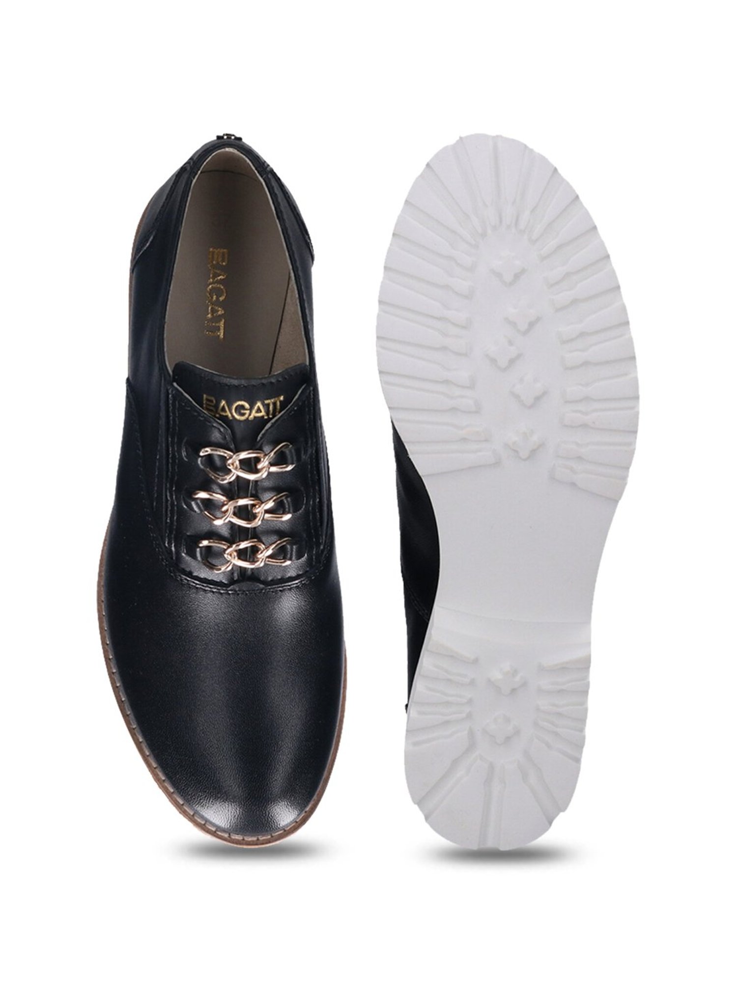 BAGATT Women's Enny Black Loafers