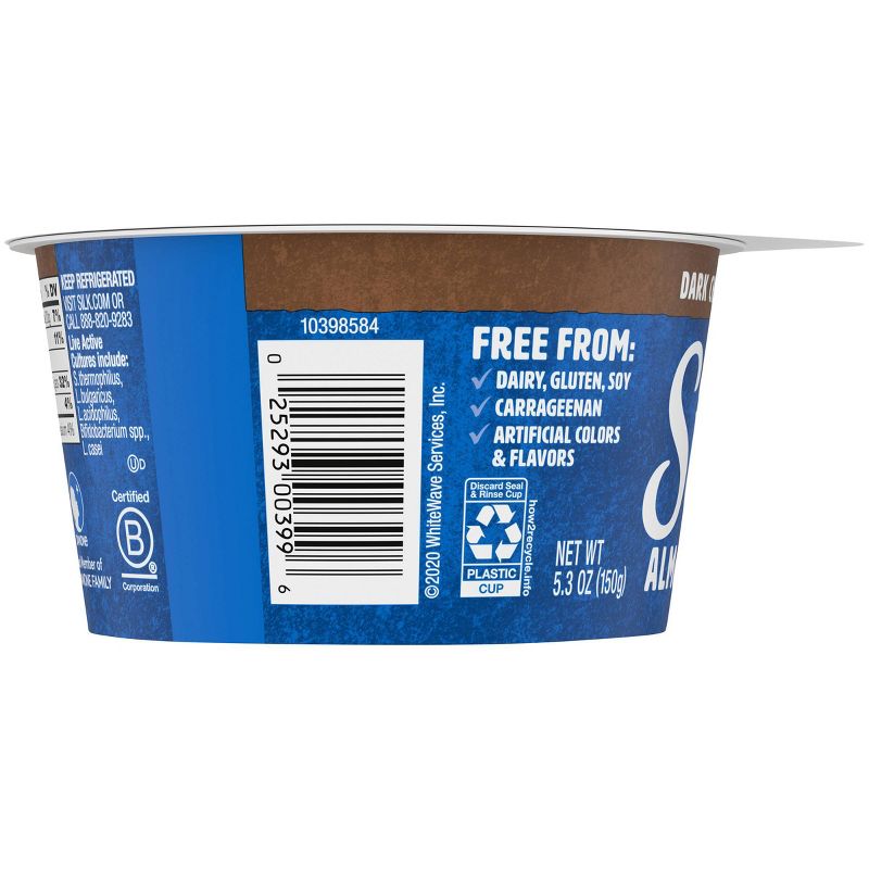 Silk Dairy-Free Dark Chocolate Coconut Yogurt - 5.3oz