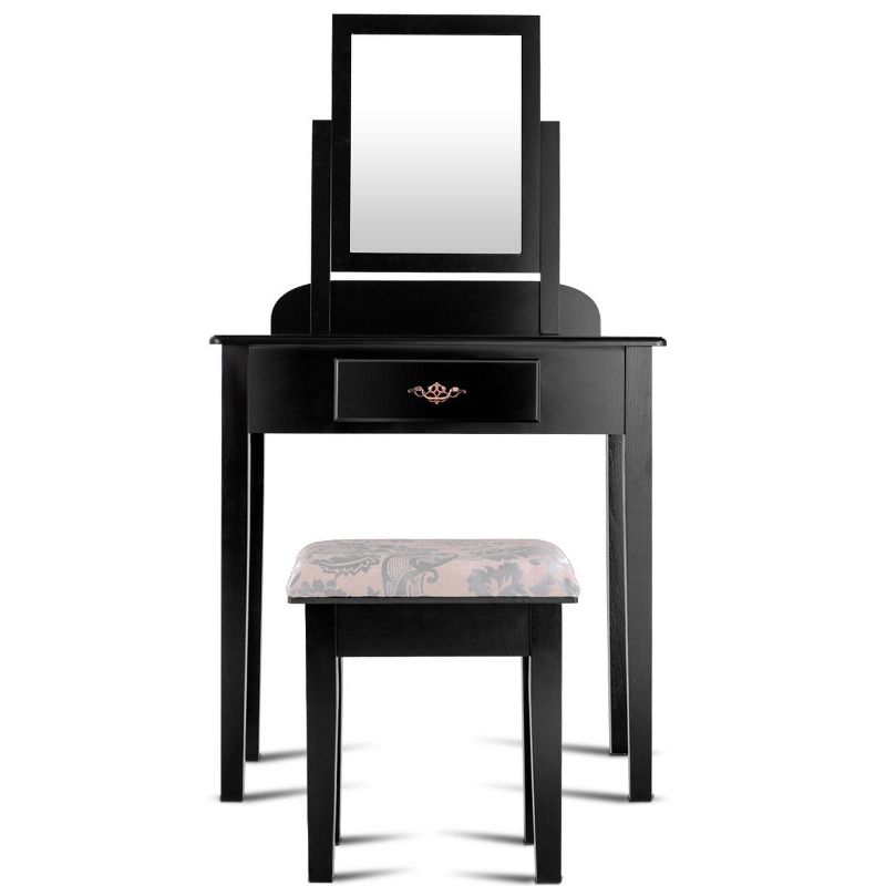 Canton Vanity Set Brown/Red - HOMES: Inside + Out