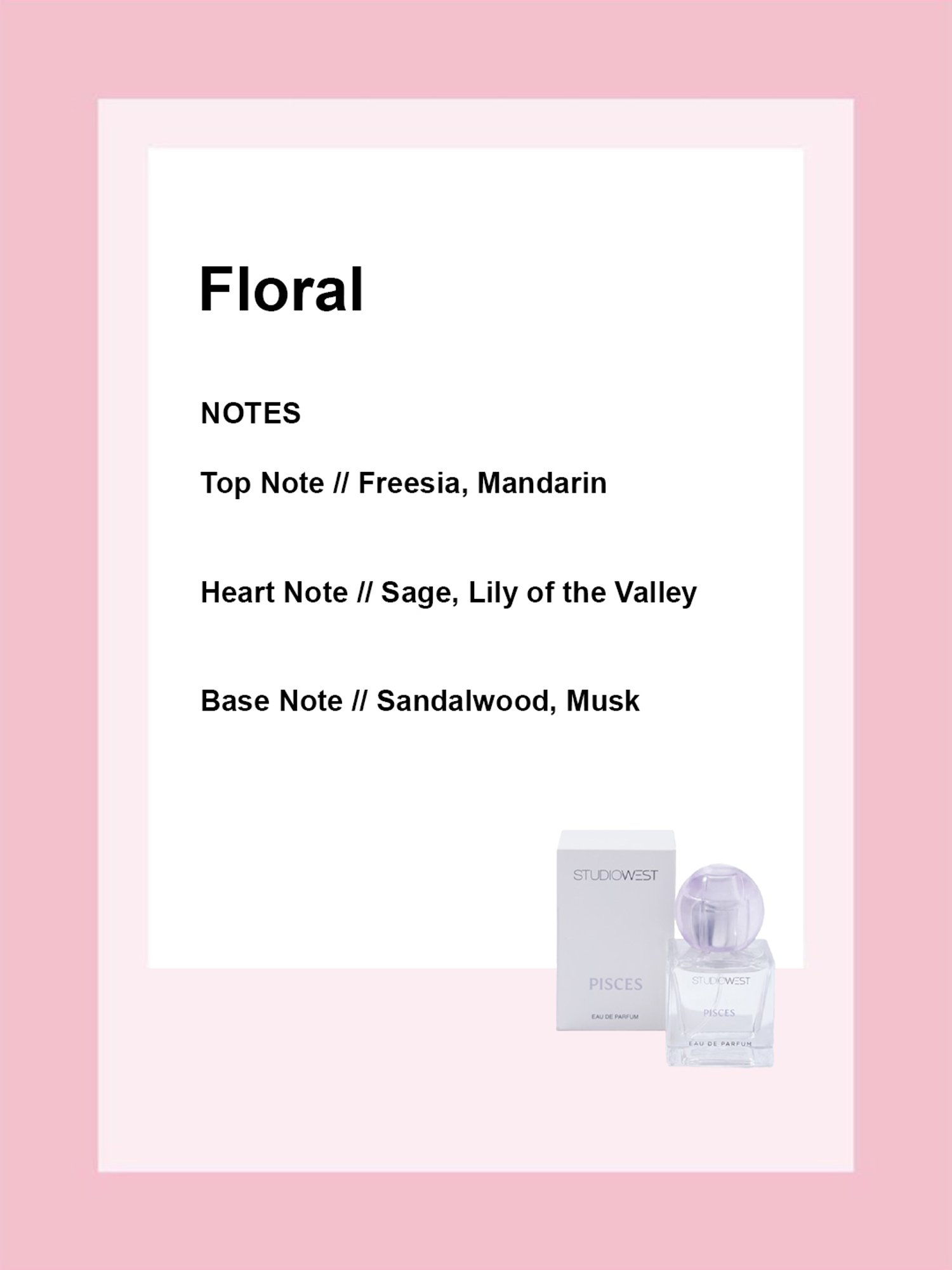 Studiowest Pisces Eau de Parfum - 25 ml