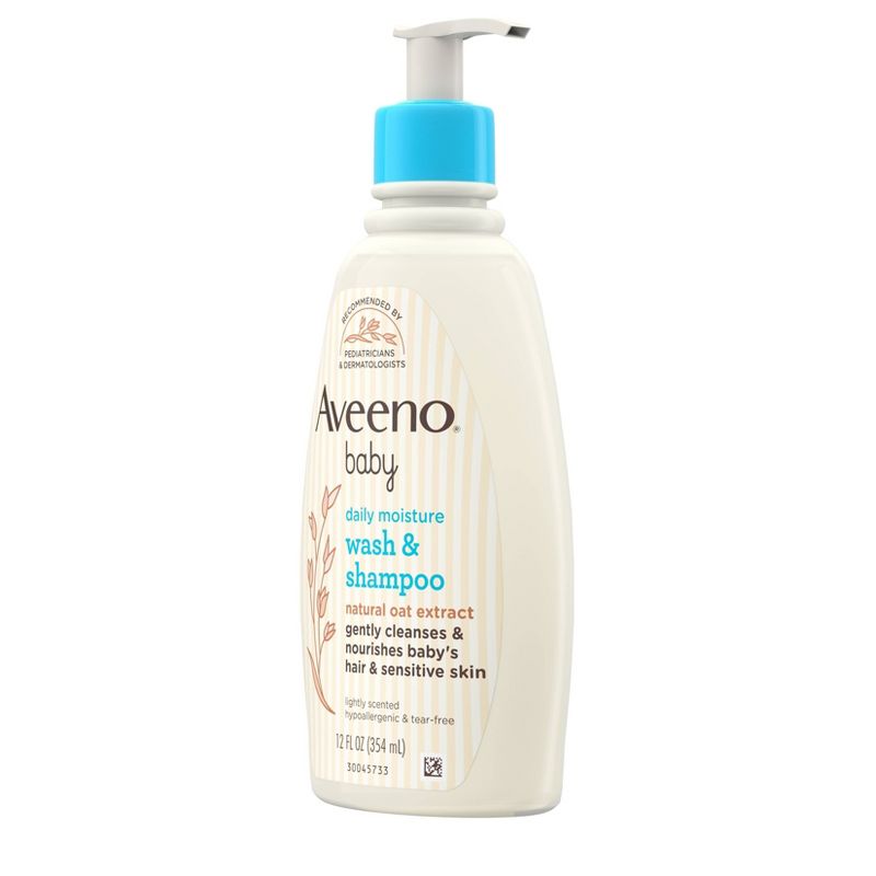 Aveeno Baby Wash and Shampoo - 12 fl oz