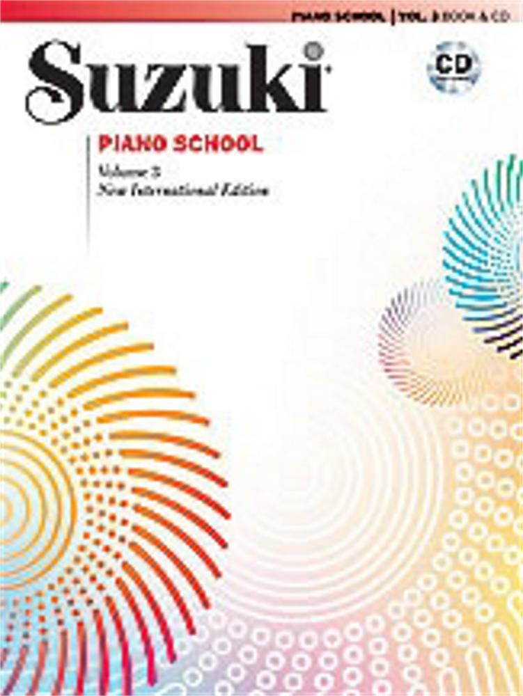 Alfred Suzuki Piano School New International Edition Piano Book and CD Volume 3