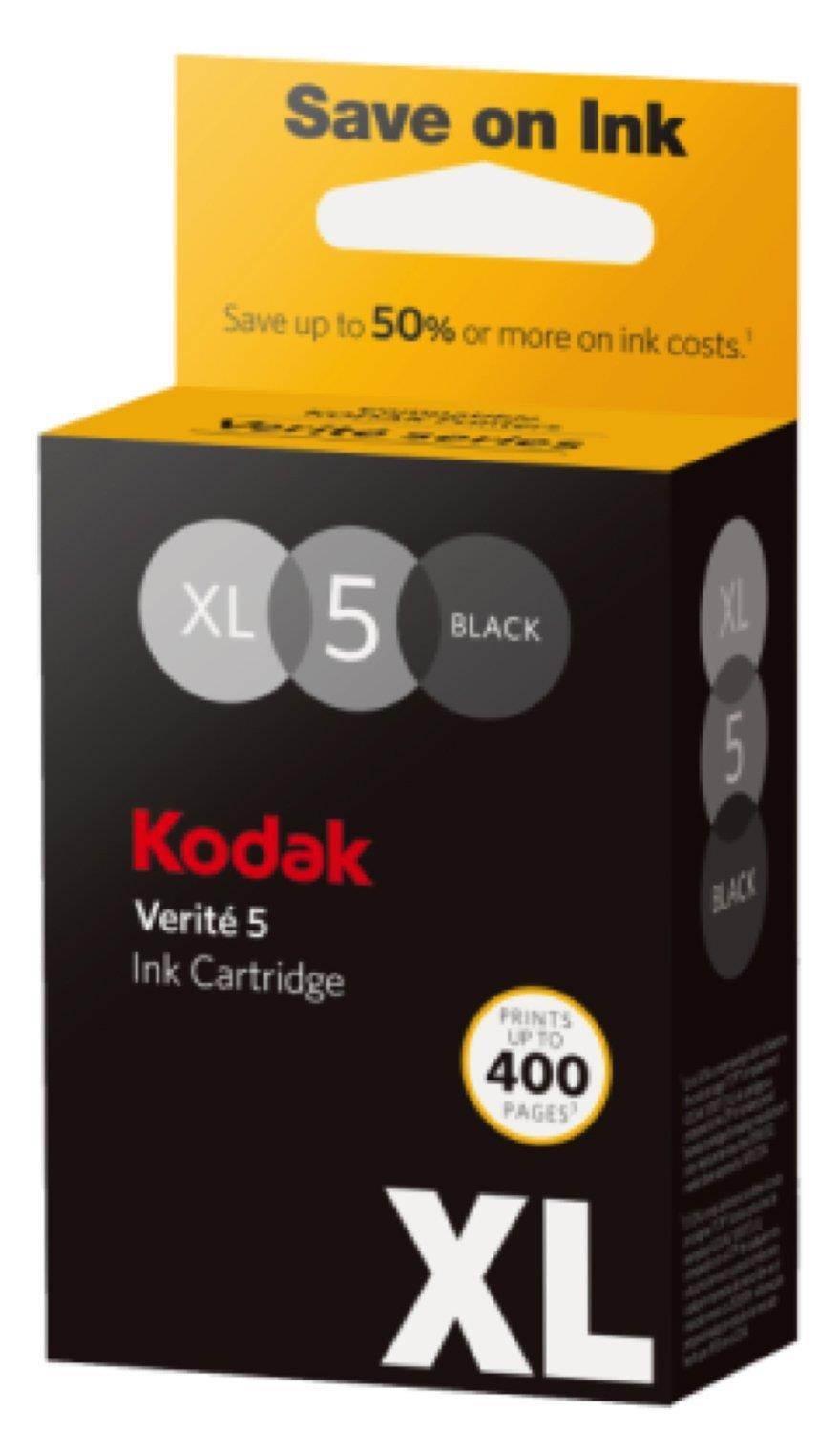 Kodak Verite 5 Replacement Inks (ALK1UA) XL Black Ink Jet Cartridge compatible to V50, V55, V55W Eco, V55 Plus, V60 Eco, V640 Eco, V64 Series, V65 Eco, V65 Plus