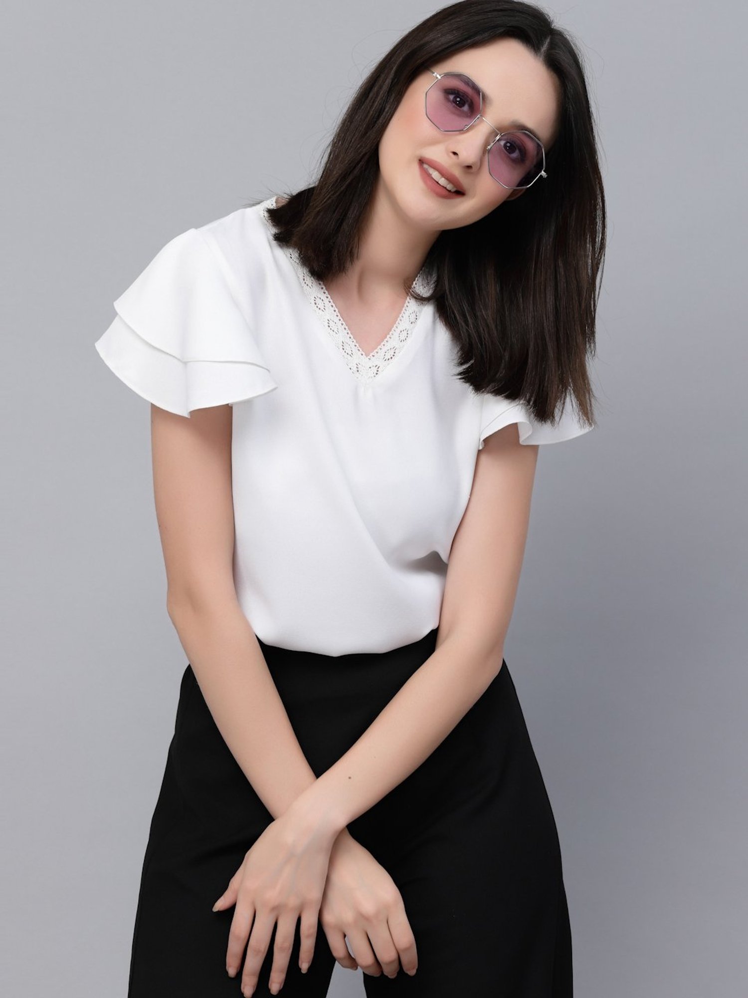 Style Quotient White Top