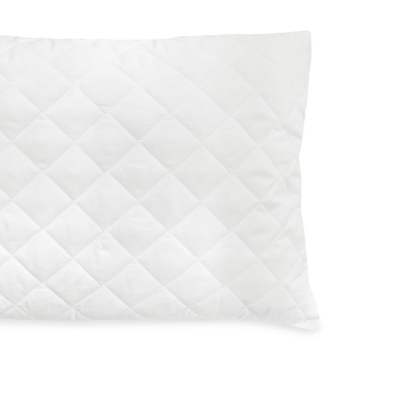 Downlite Soft White Goose Down Hypoallergenic Pillow &ndash; Perfect for Stomach Sleepers Standard