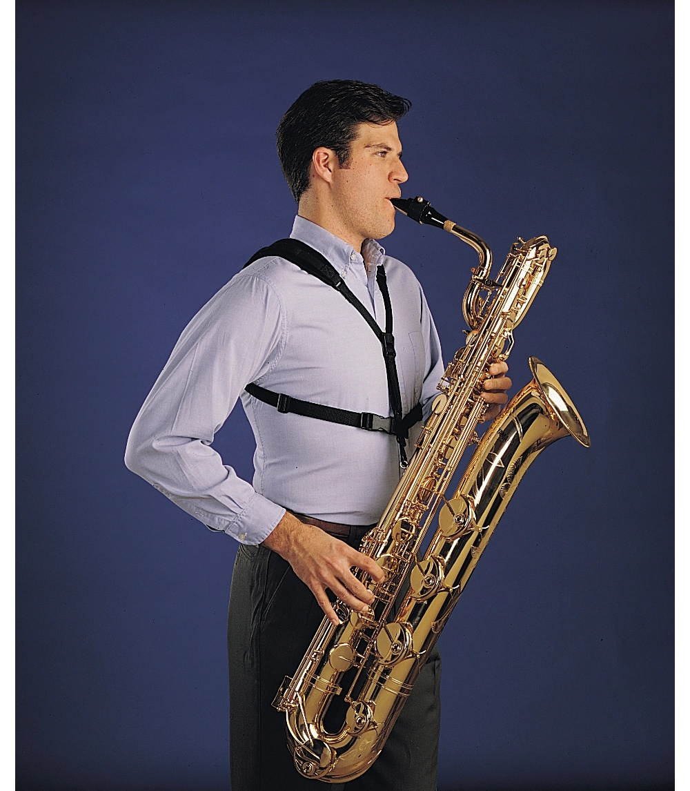 Sax Harness Strp Reg-Blk