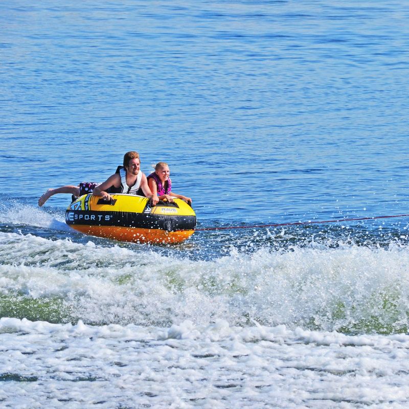 Airhead Boat 2 Section Tube 50-60 Foot Tow Rope for 4 Rider Towables | AHTR-42