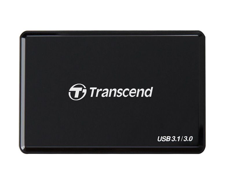 Transcend TS-RDF9K Card Reader SDHC/XC microSDHC/XC CF MS USB3.1/USB3.0