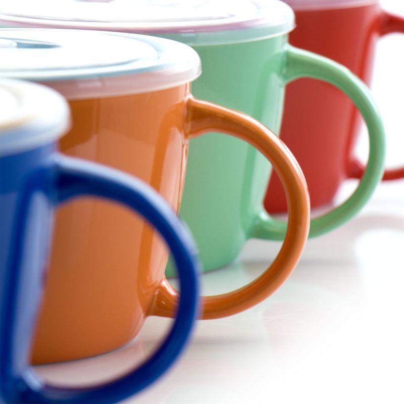 Gibson On The Go 4 Piece 25oz. Soup Mug Set