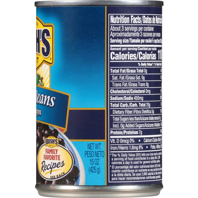 Bush's Black Beans - 15oz