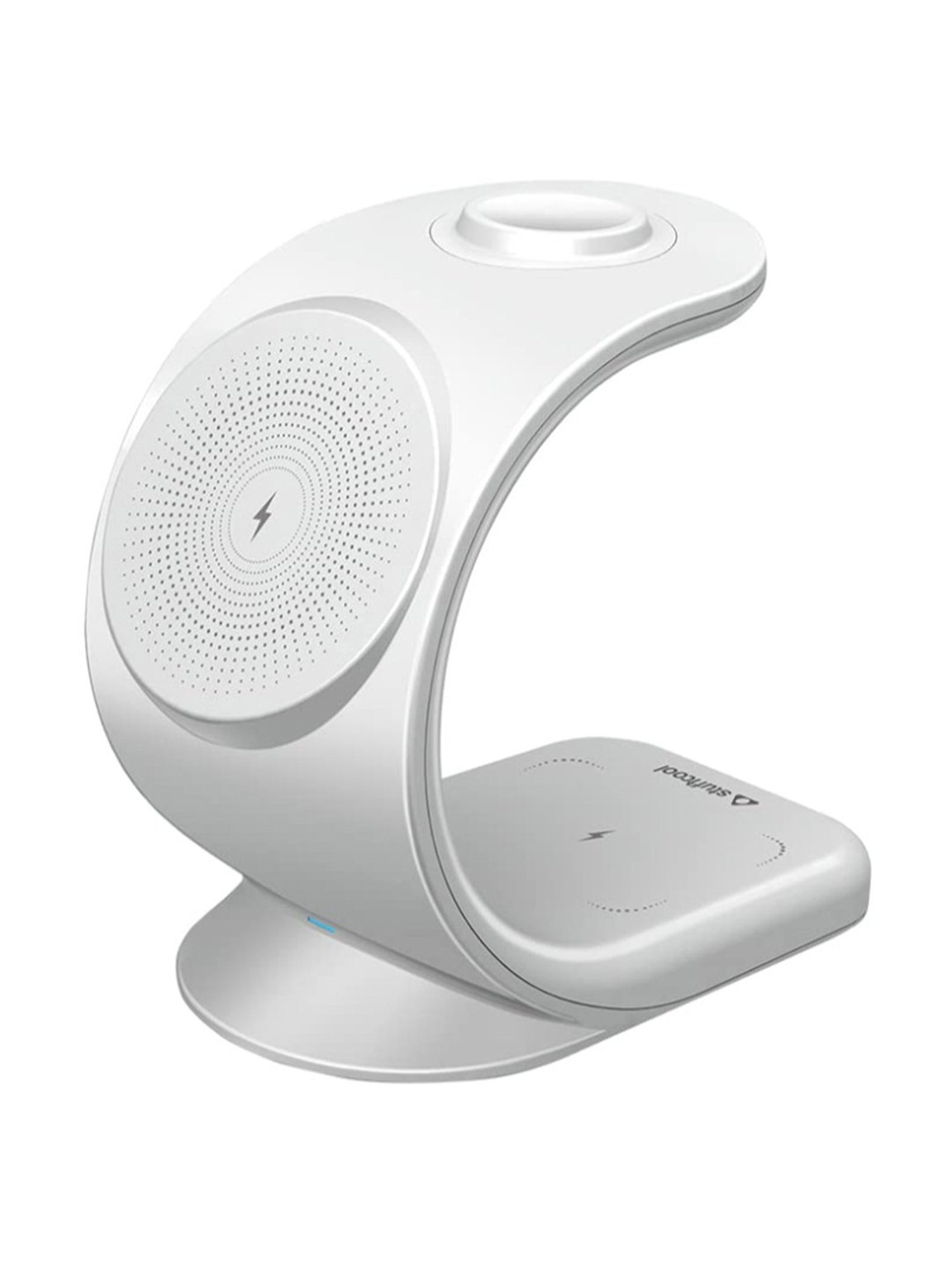 Stuffcool WC360 18W Magnetic 3 in 1 Wireless Charging Station (White)
