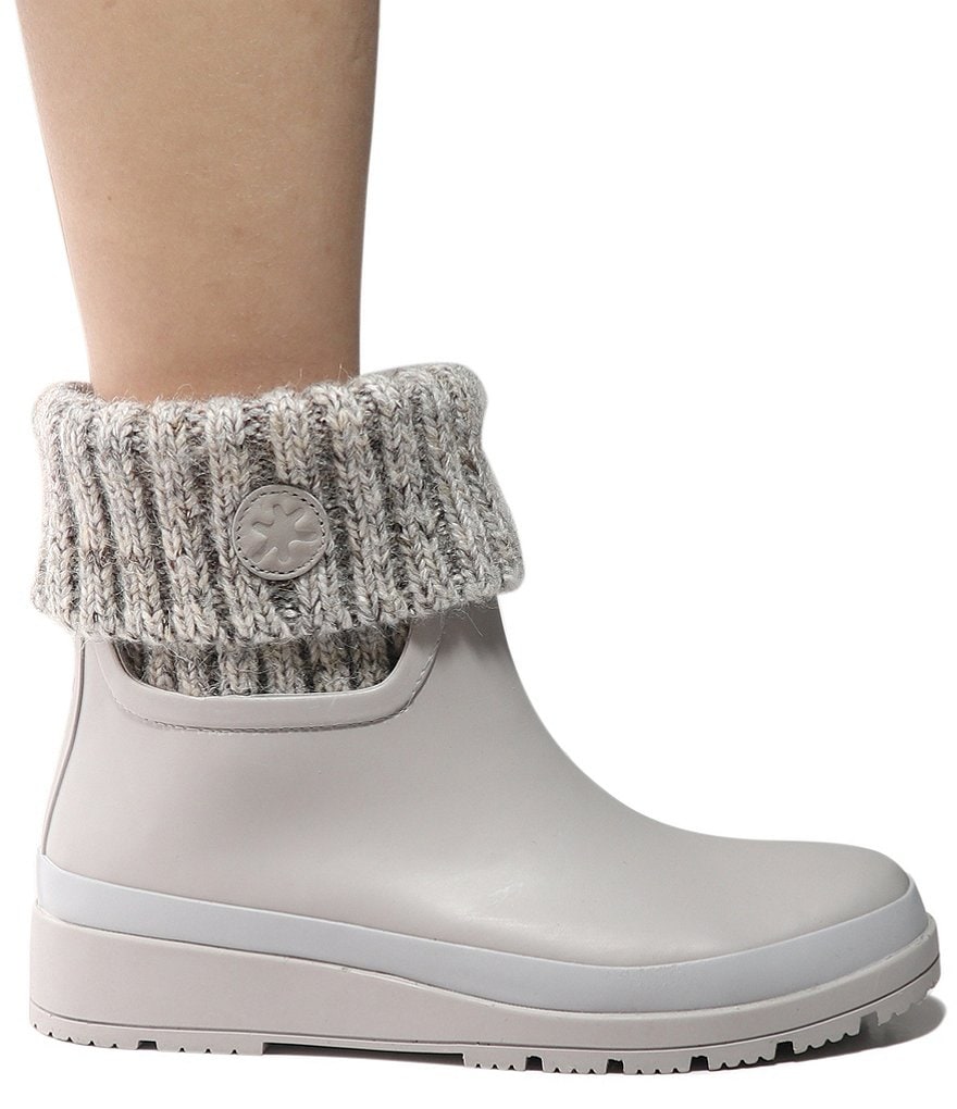 Splendid Dara Sweater Collar Rain Booties