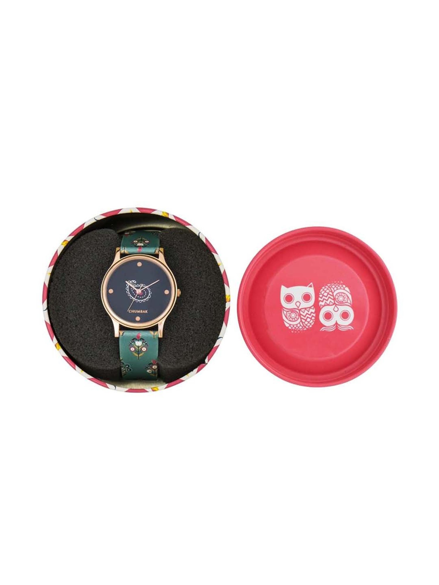 Chumbak NY5 Paisley Garden Analog Watch for Women
