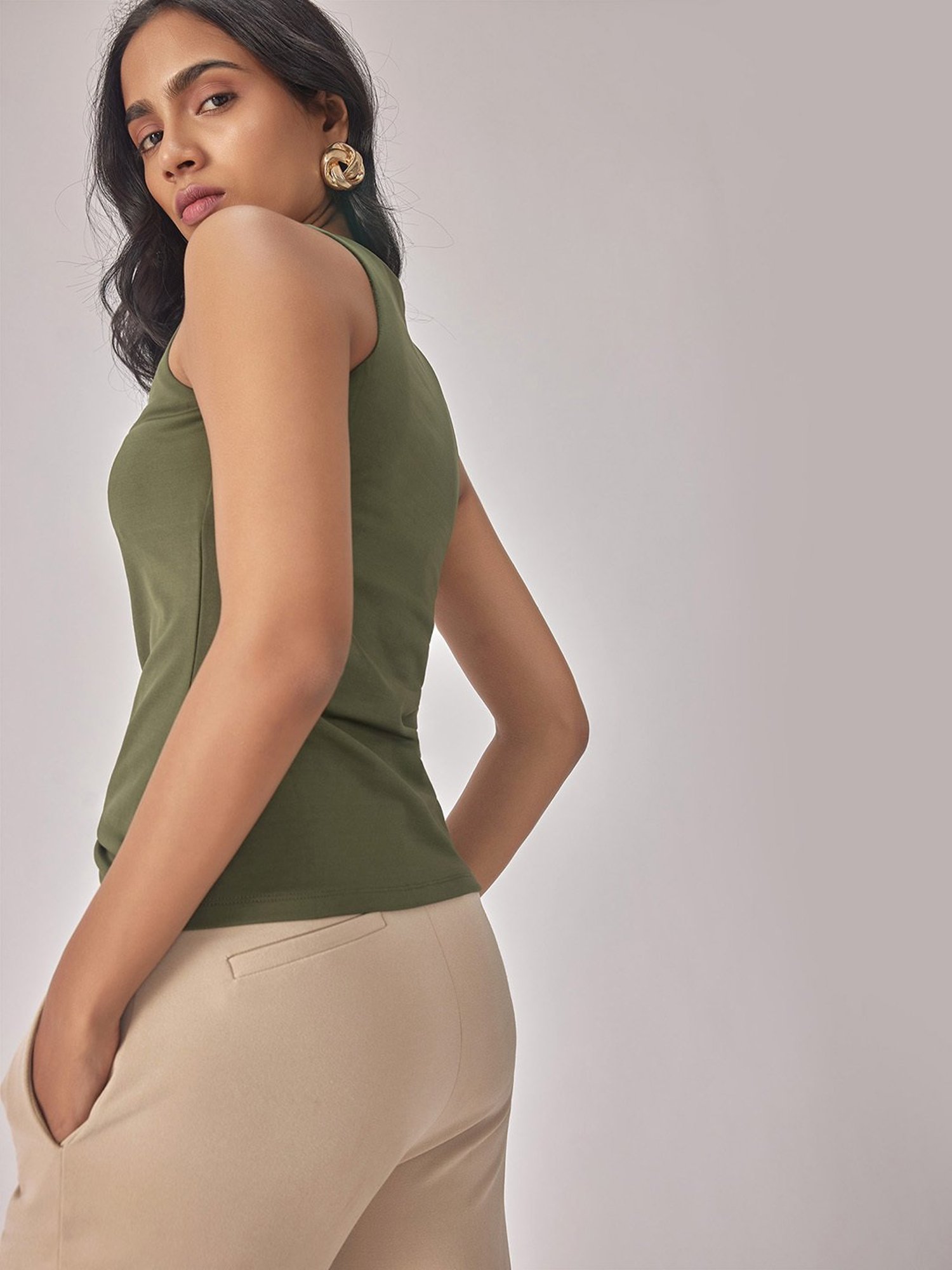 The Label Life Olive Top