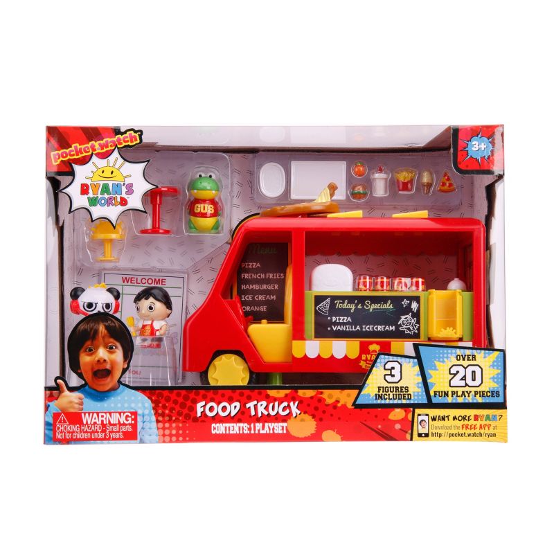 Ryan's World Food Truck Play Set 21pc
