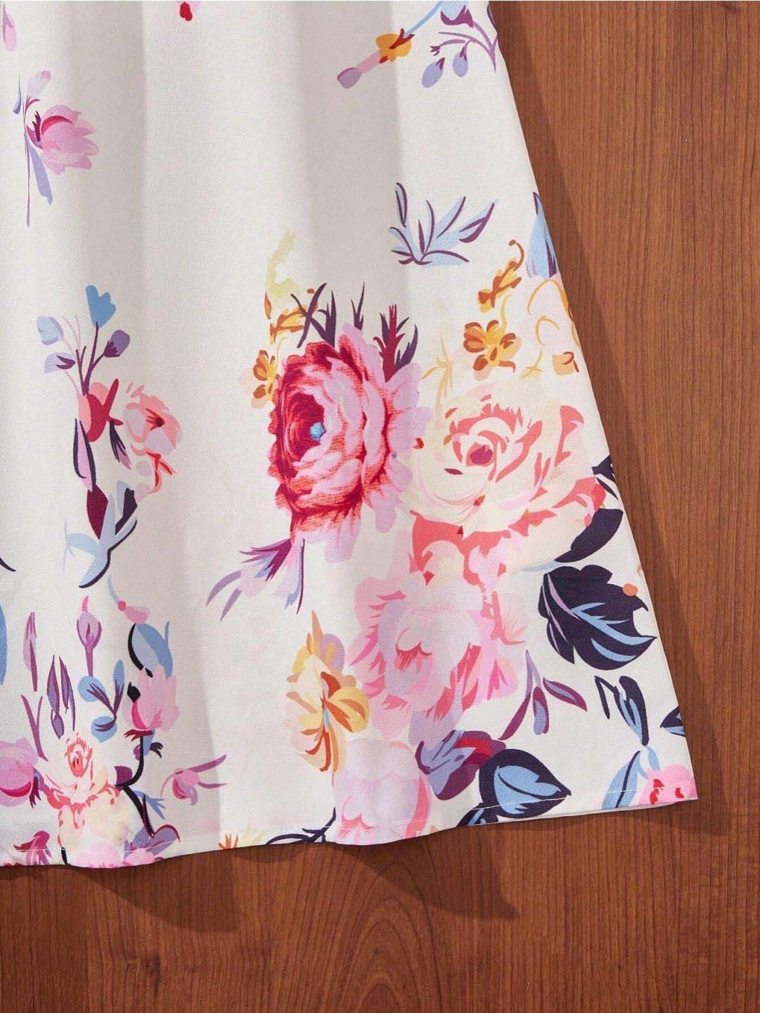 Bolly Lounge Girls White Floral Dress