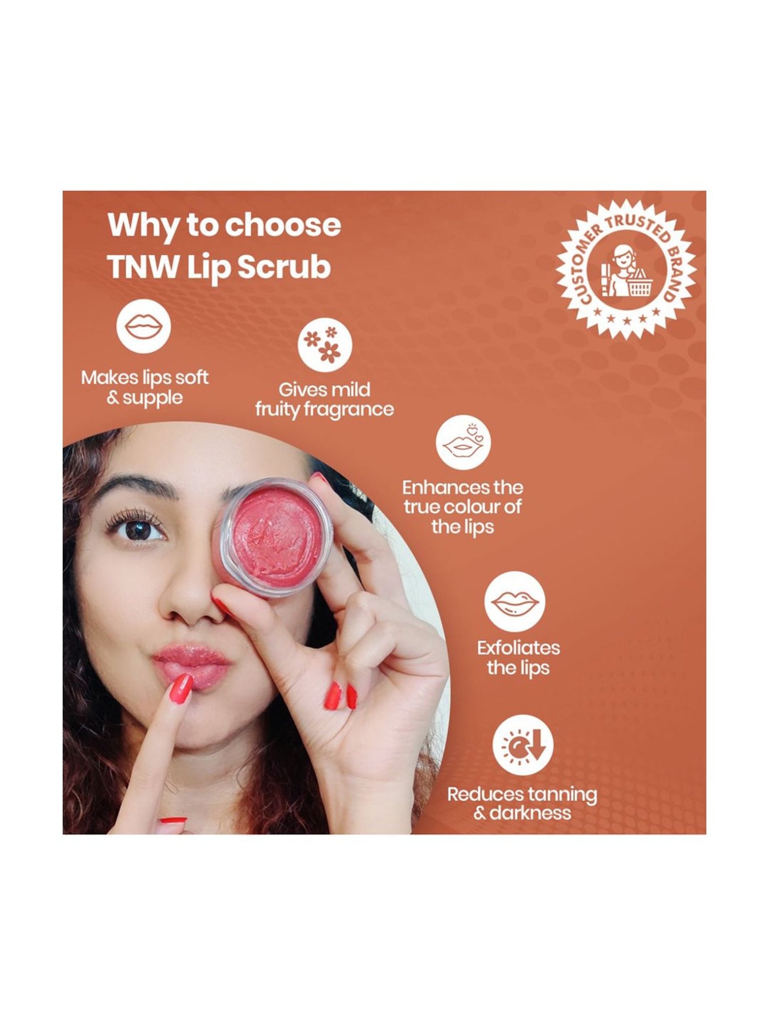 Barry M Mango Lip Scrub - 25 gm