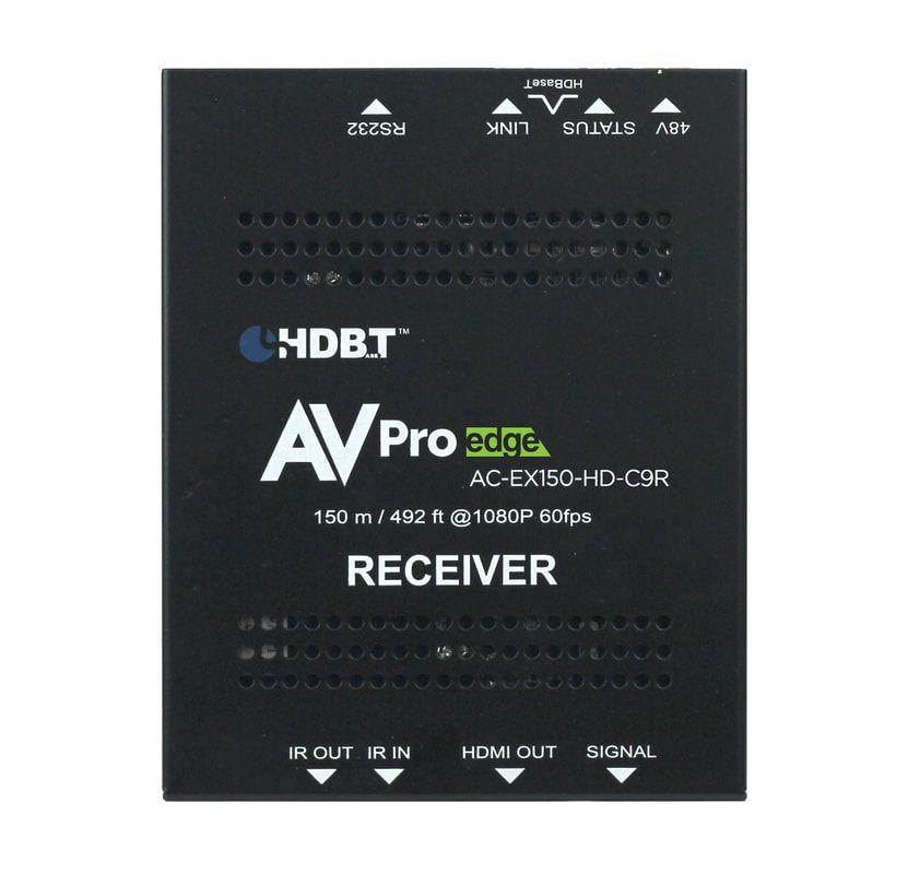 AVPro Edge AC-EX150-HD-C9R 150m IR/RS232 Pass-Through Full HD Standard Cloud 9 Extender (Receiver) w/10-Yr Warranty