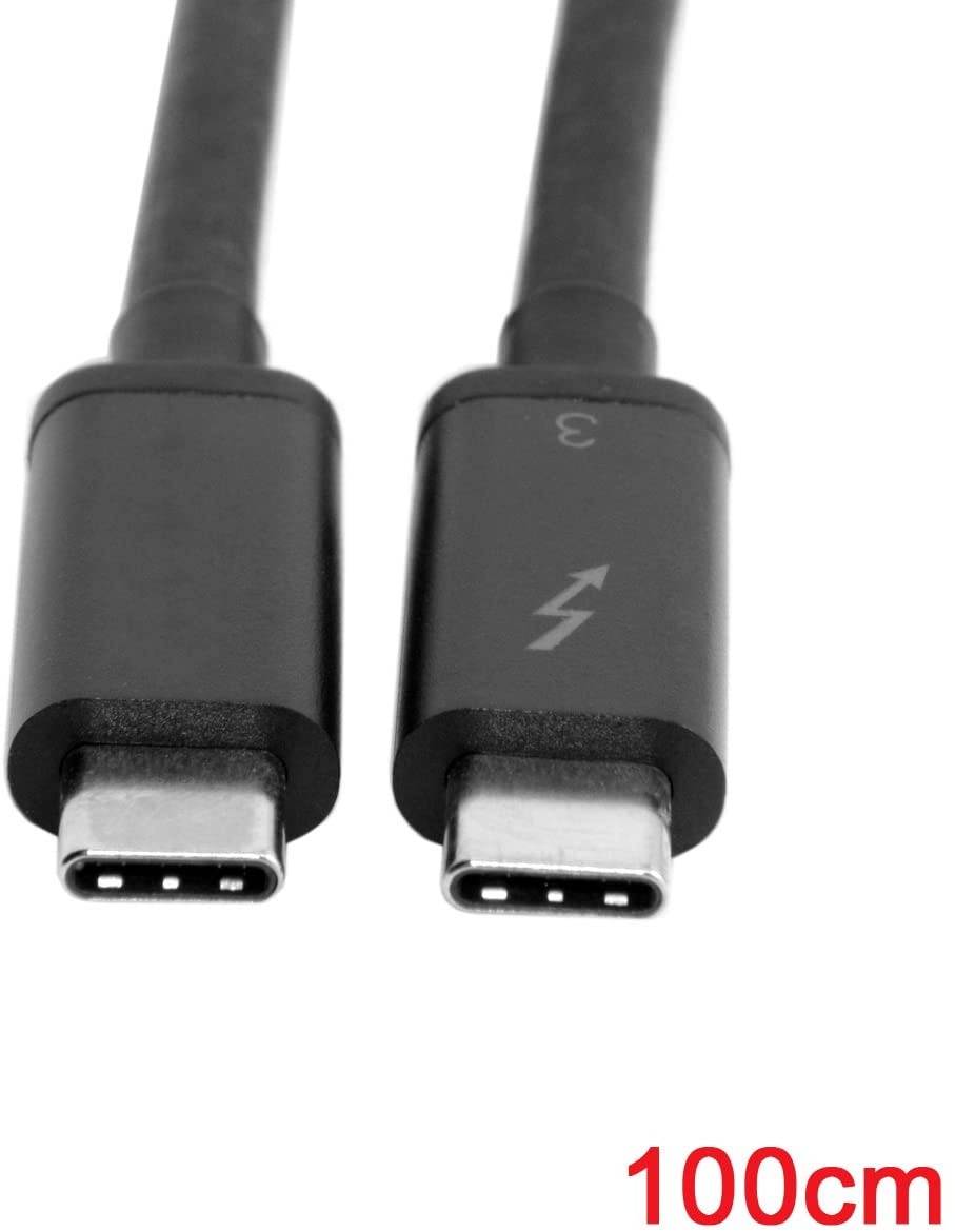 FVH Thunderbolt 2 Port Male to Male Video Data Cable for MacBook & SSD & Displays TB-004-WH