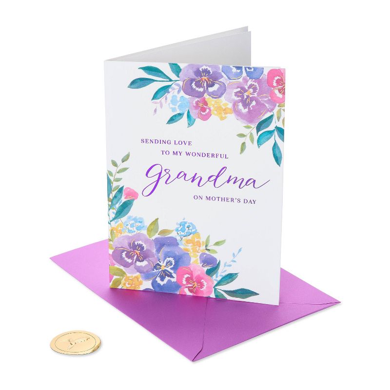 Mothers Day Greeting Card Watercolor Floral - PAPYRUS