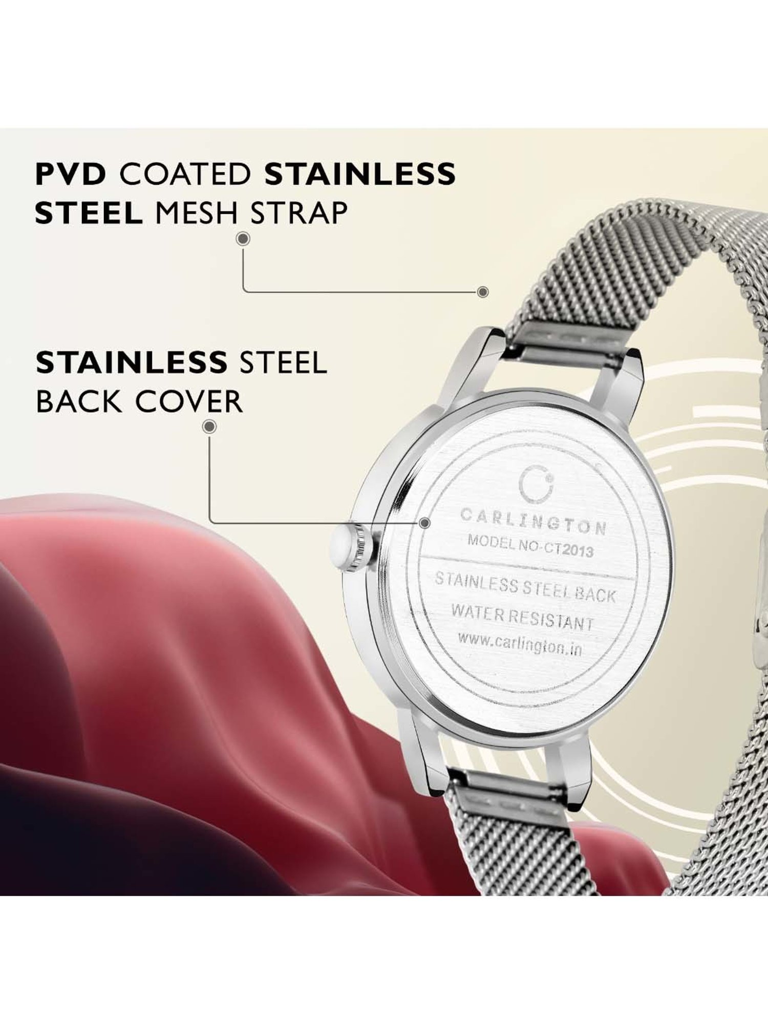 CARLINGTON CT 2013 Analog Watch for Women