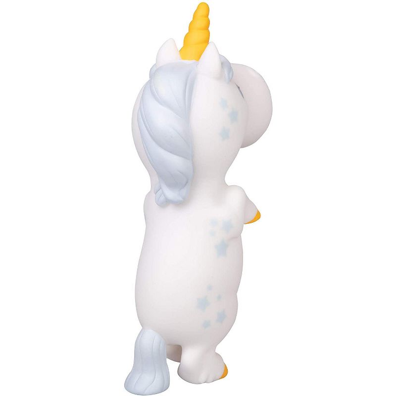 Hog Wild White Unicorn Popper Toy, Shoots Foam Balls!