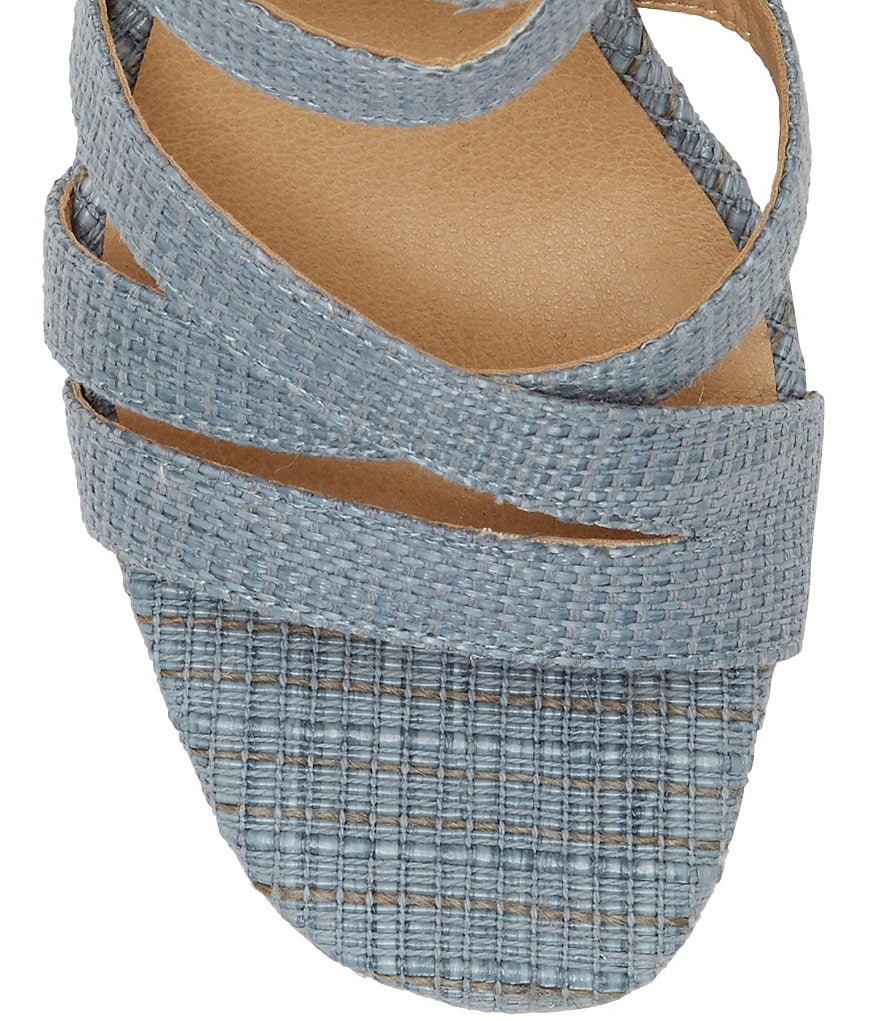 Lucky Brand Carlisha Woven Platform Wedges