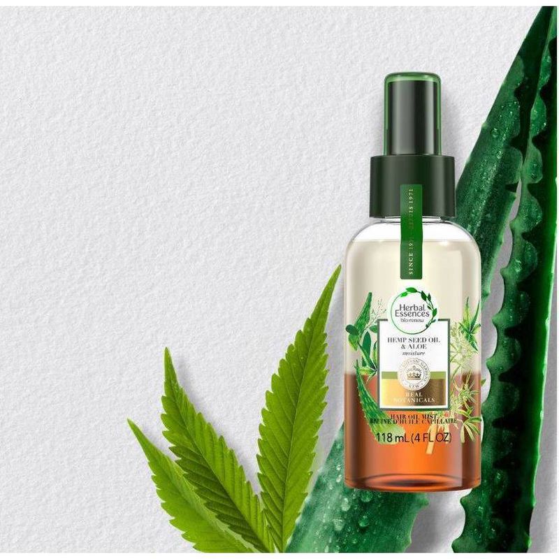 Herbal Essences bio:renew Hemp Seed Oil & Aloe Lightweight Hair Oil Mist - Moisture - 4 fl oz