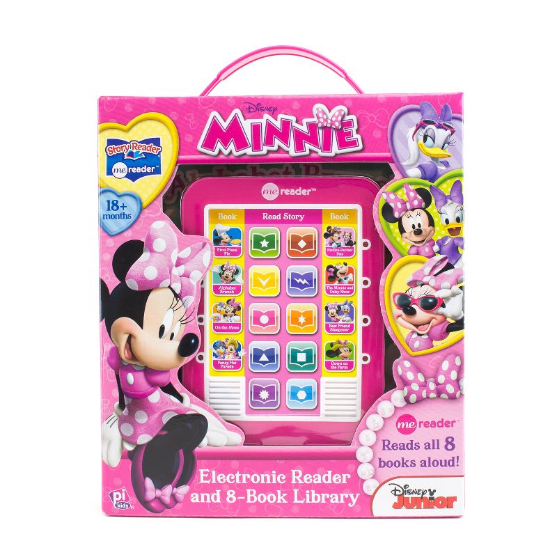 Disney Minnie Mouse Electronic Me Reader Story Reader and 8-book Boxed Set