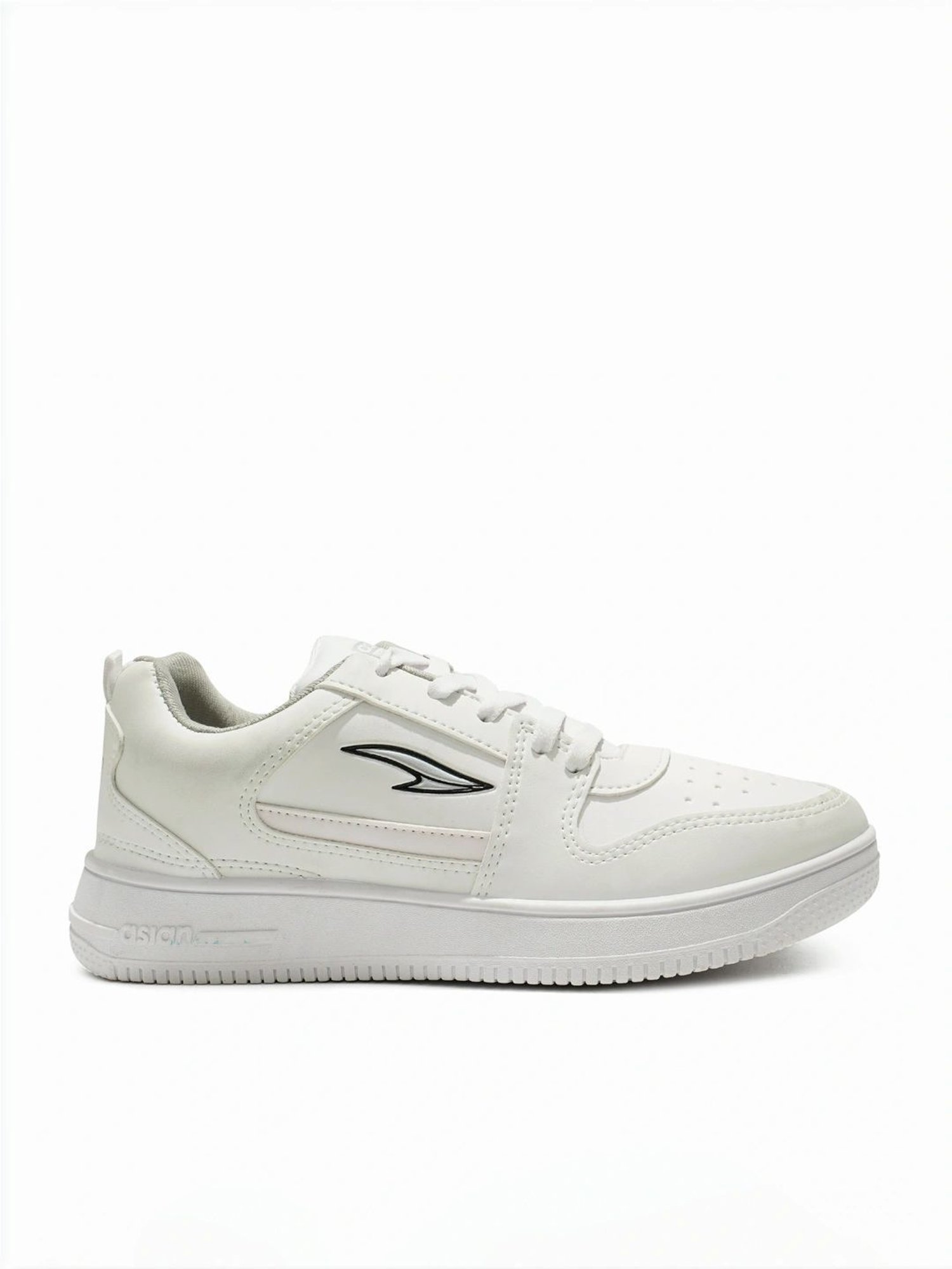 Asian Men's White Casual Sneakers