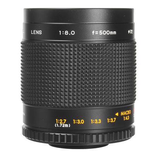 Bower T-Mount 500mm f/8 Mirror Lens with Case #SLY5008