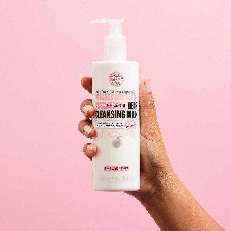 Soap & Glory Peaches & Clean Deep Cleansing Milk - 11.8 fl oz