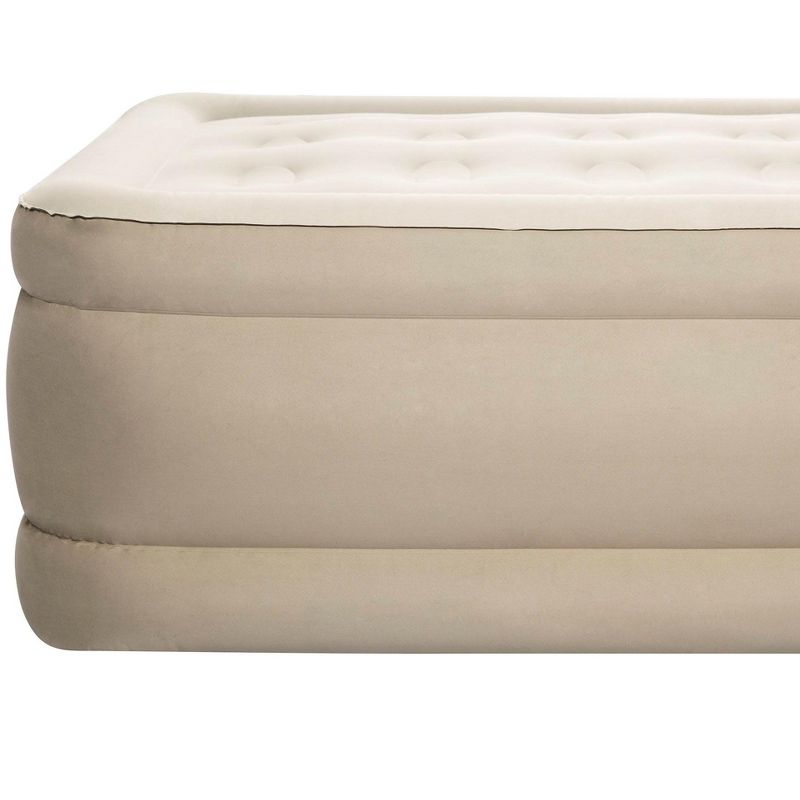 Bestway Fortech 20" Inflatable Twin Airbed Air Mattress & Built-In Pump (2 Pack)