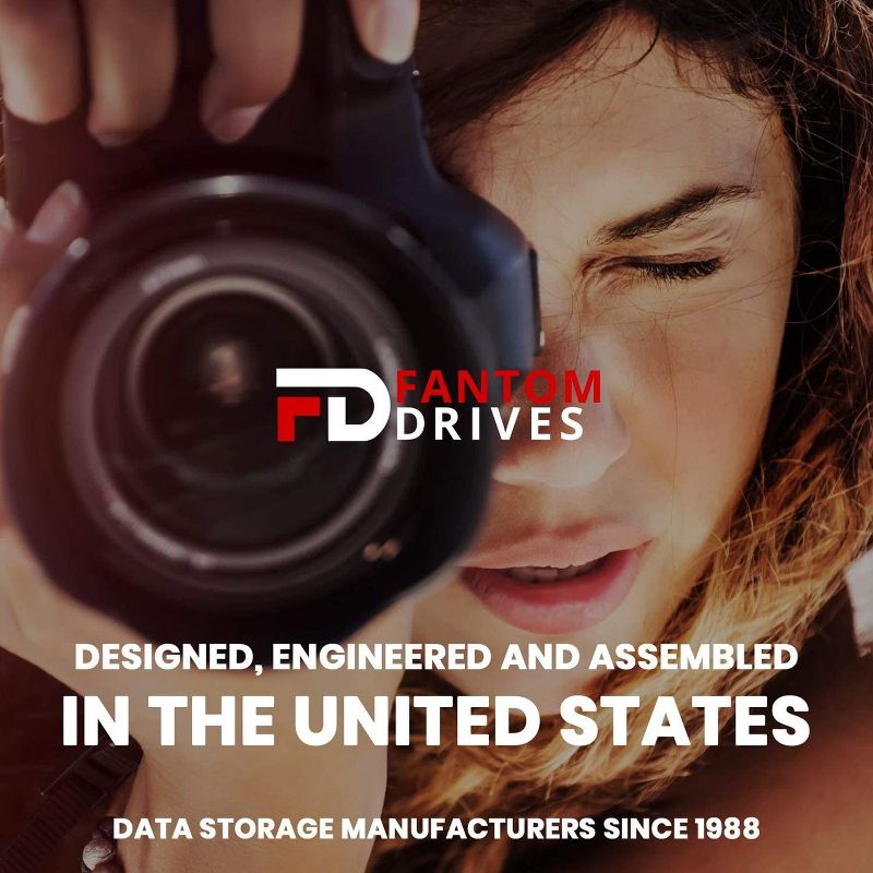 MicroNet GF3BMC2000SSHD 2 TB Portable Hybrid Hard Drive - External - Black - USB 3.1 (Gen 2) - 5 Year Warranty