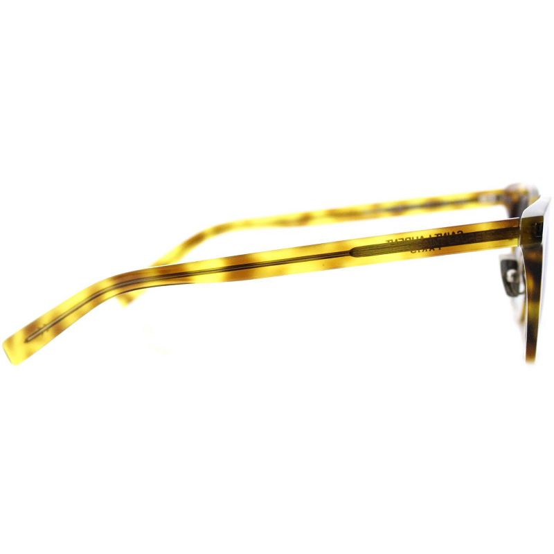 Saint Laurent  004 Unisex Square Sunglasses Blonde Havana 47mm