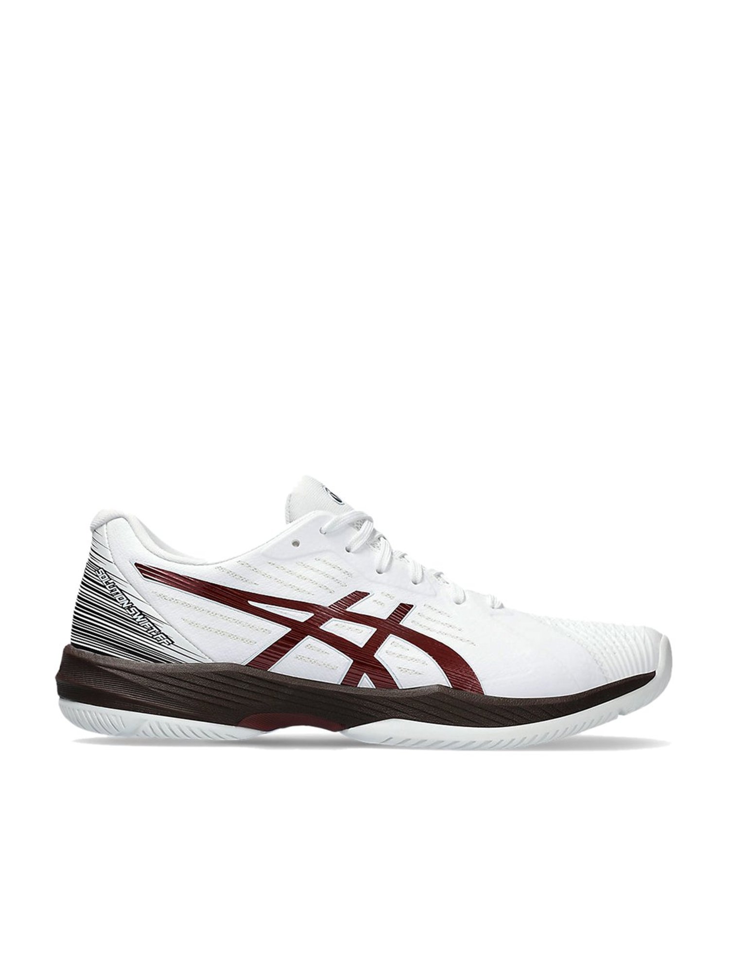 Asics Men's Solution Swift FF White Tennis Shoes