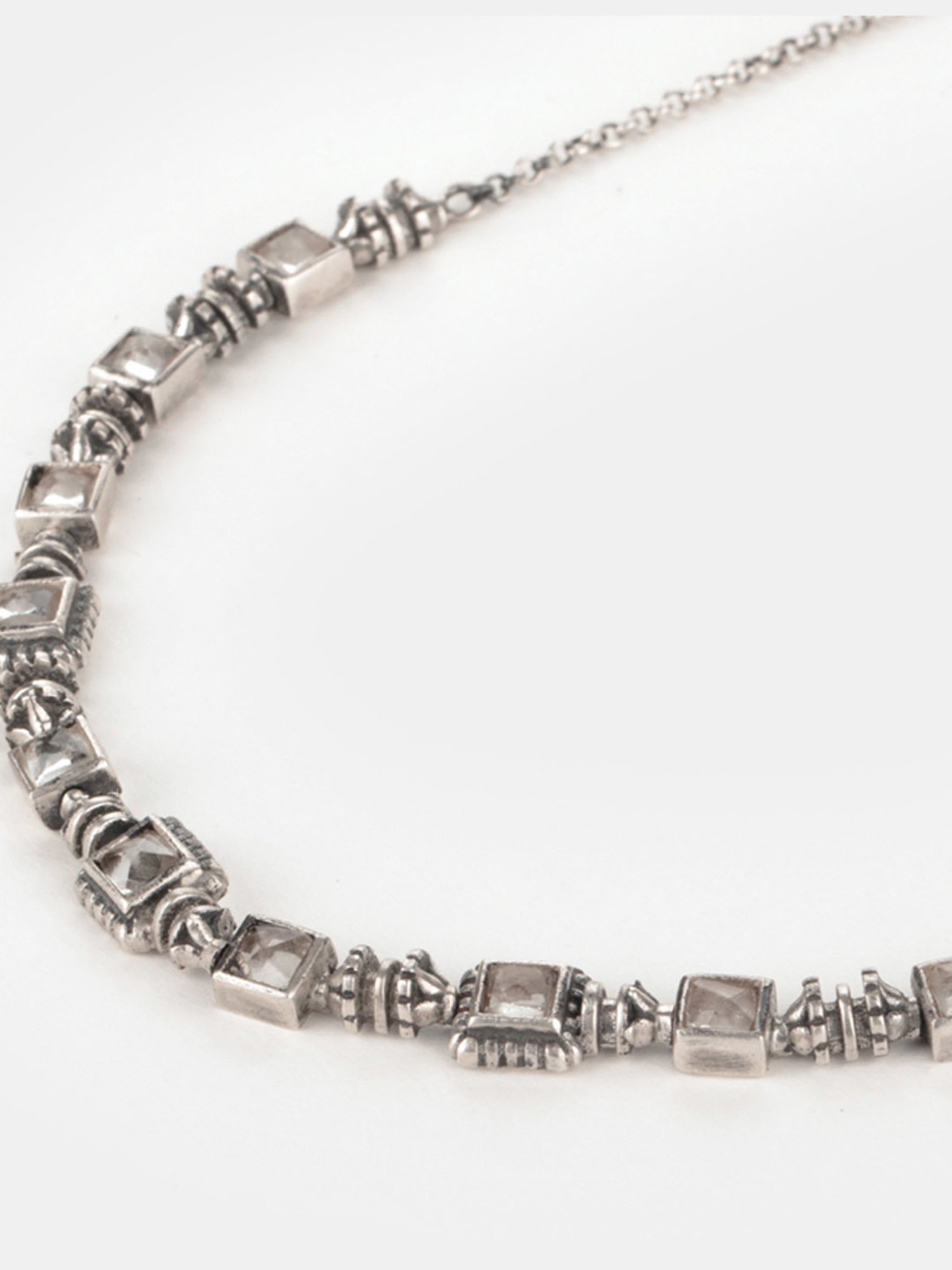 GIVA 92.5 Sterling Silver Double Infinity Love Necklace for Women