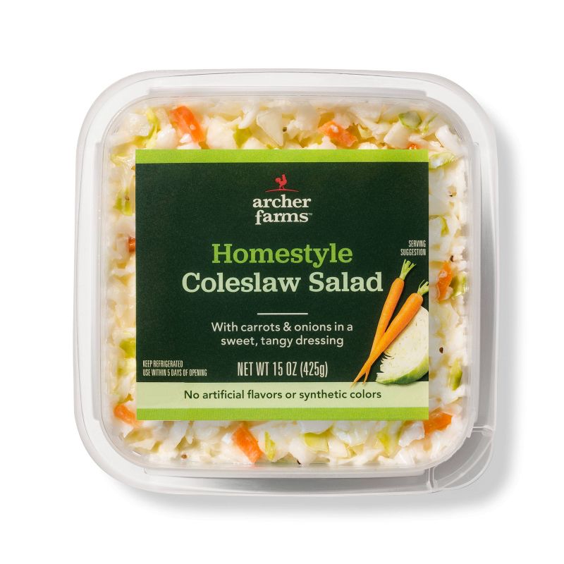 Homestyle Coleslaw Salad - 15oz - Archer Farms™