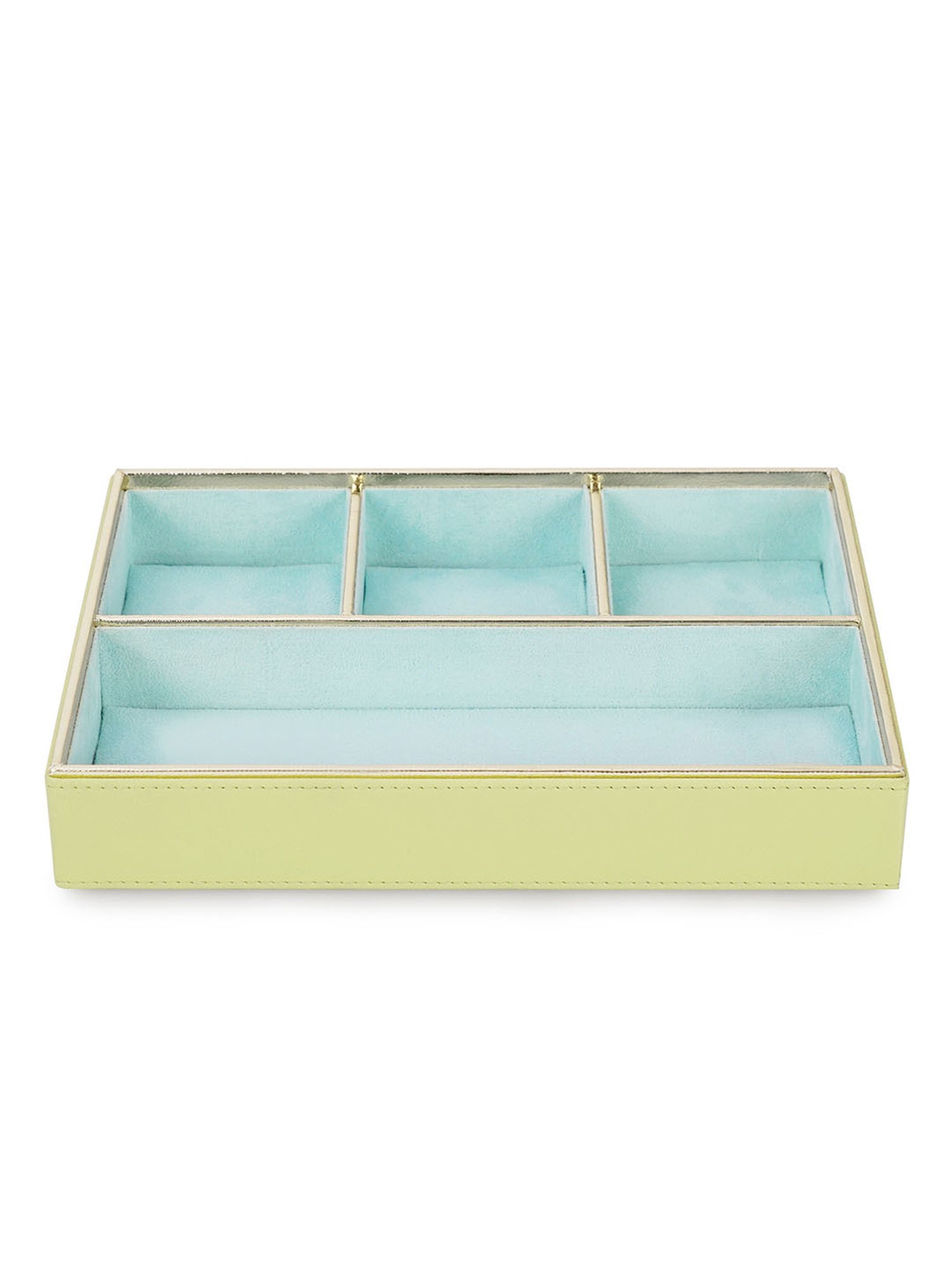 Pure Home and Living Green Faux Leather Organisers