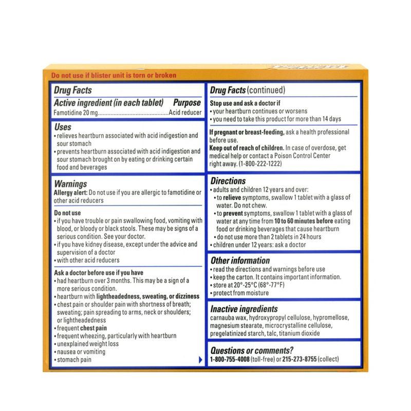 Pepcid AC Maximum Strength Tablets - 8ct