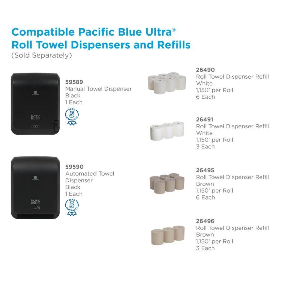 Georgia Pacific Professional Pacific Blue Ultra Paper Towel Dispenser Manual 12