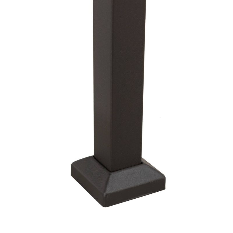 8.5' Elysium Attached Louvered Pergola - Vita