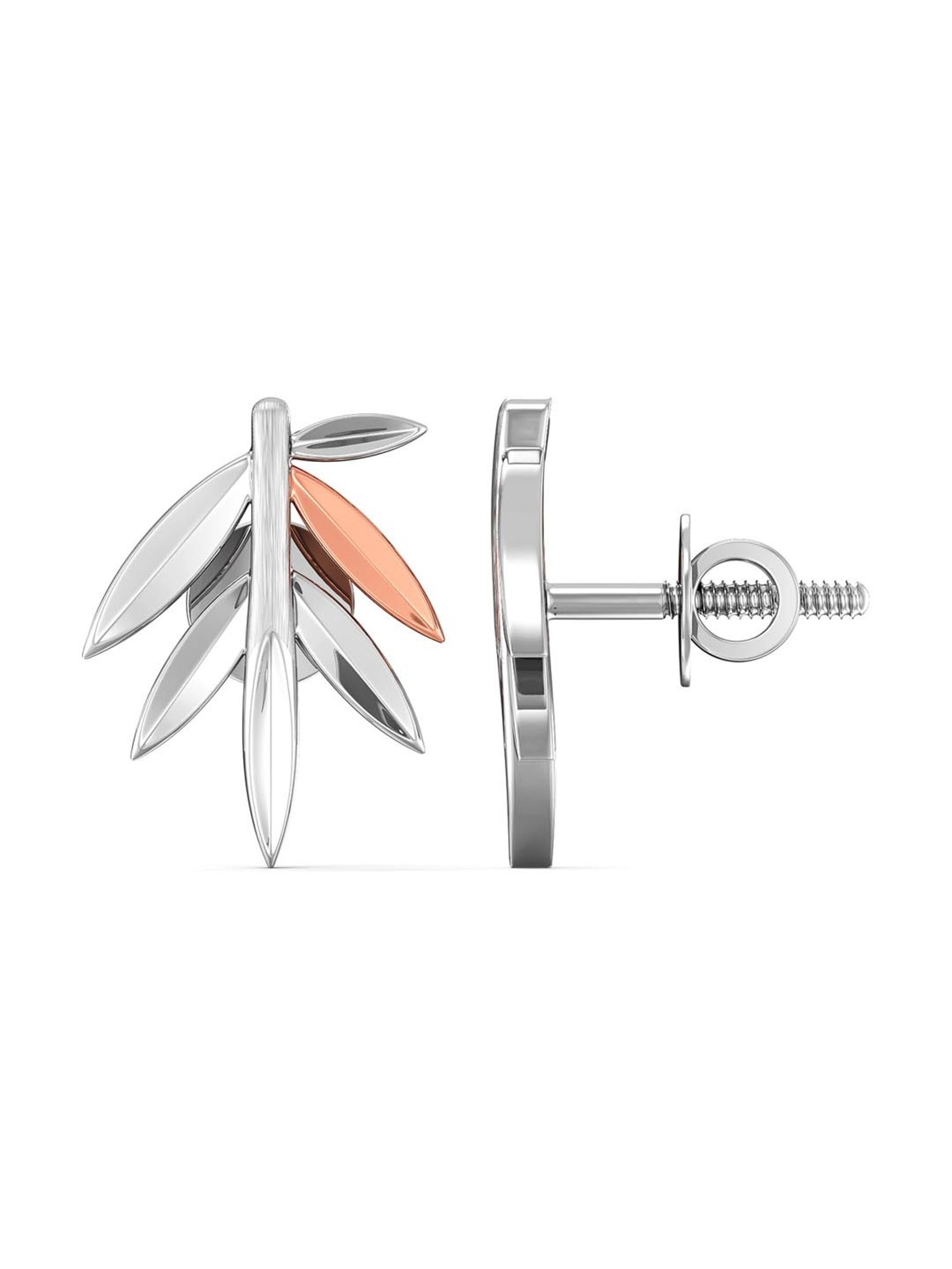 Joyalukkas 950 Platinum Pure Enchanting Elegance Earring