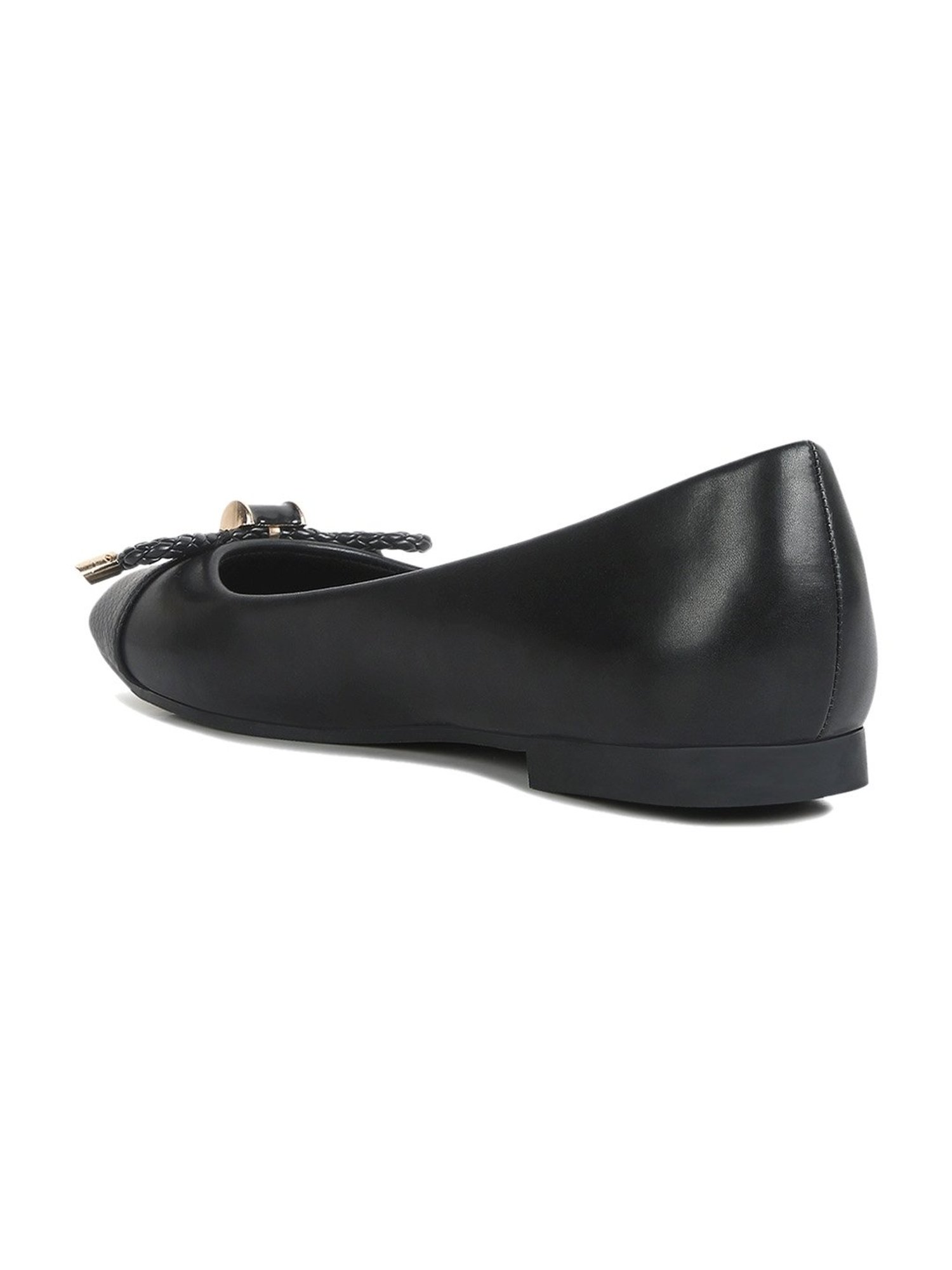 London Rag Women's Black Flat Ballets