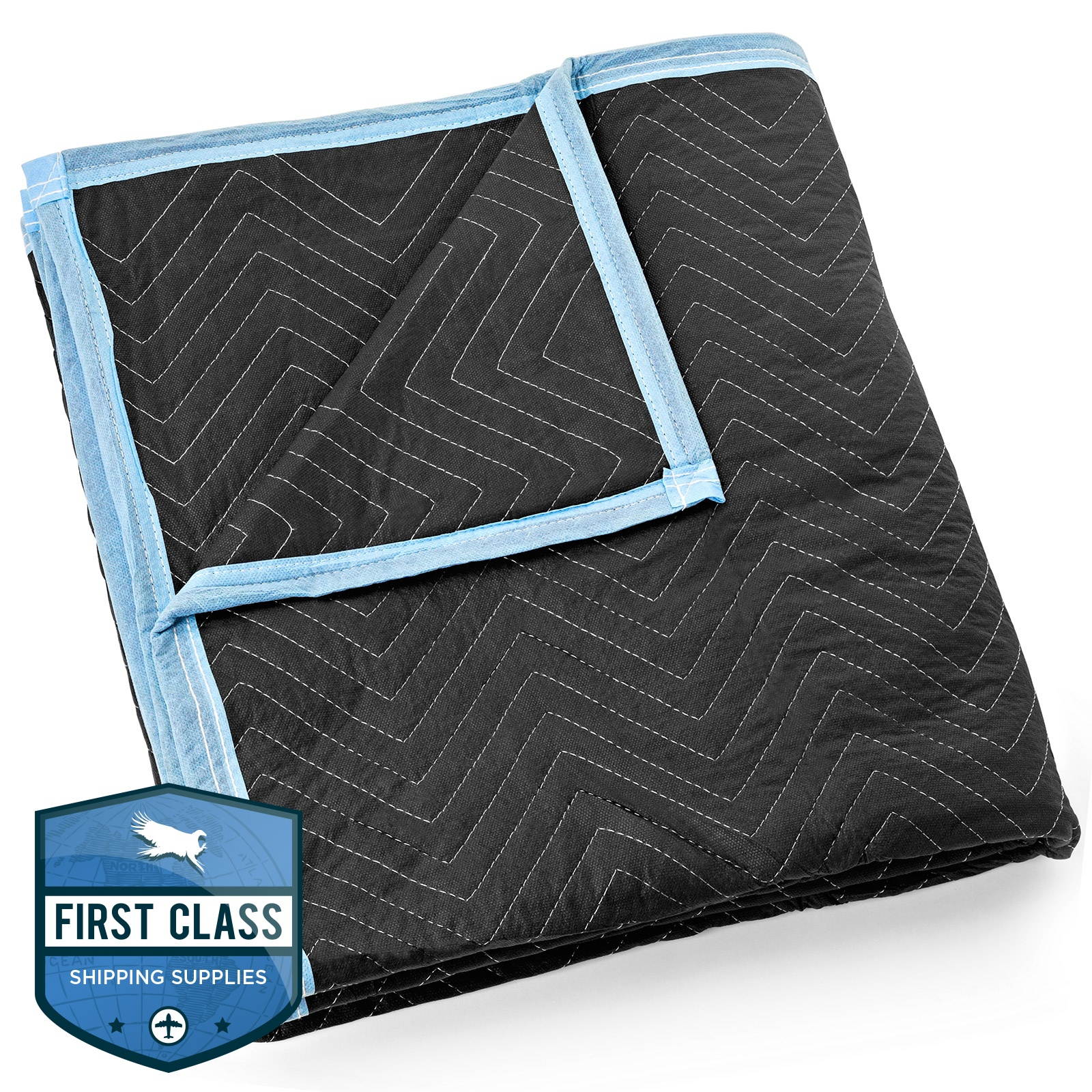 Moving Blanket Furniture Pad - Ultra Thick Pro - 80" x 72" Black