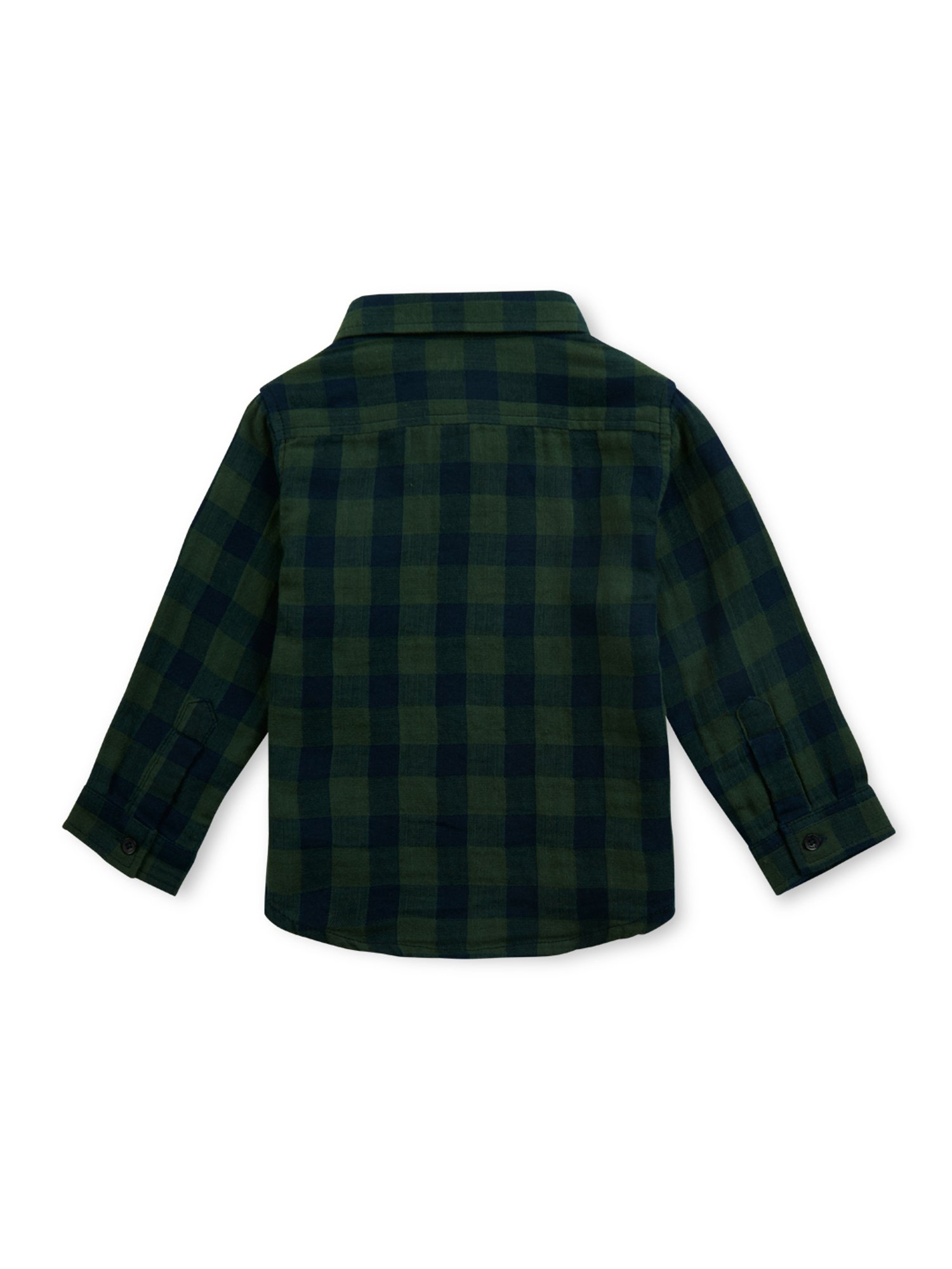 GJ baby Green Checks Full Sleeves Shirt