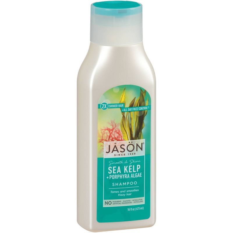 Jason Smoothing Sea Kelp Tames and Smoothes Frizzy Hair Shampoo - 16 fl oz
