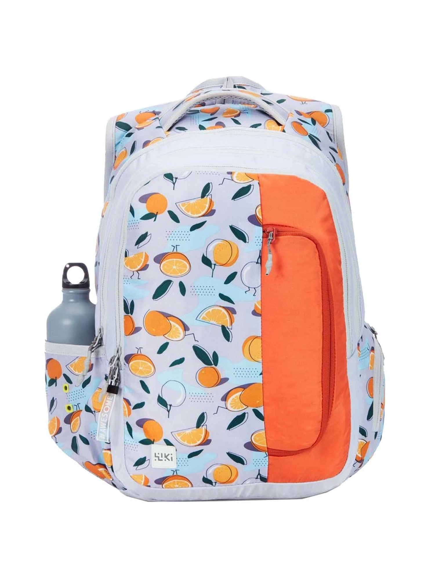 Wiki 30.5 Ltrs Grey Medium Backpack