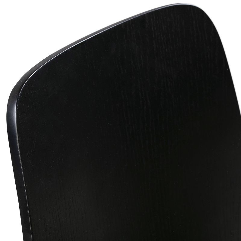 Set of 2 Emilia Dining Chair Black - Poly & Bark